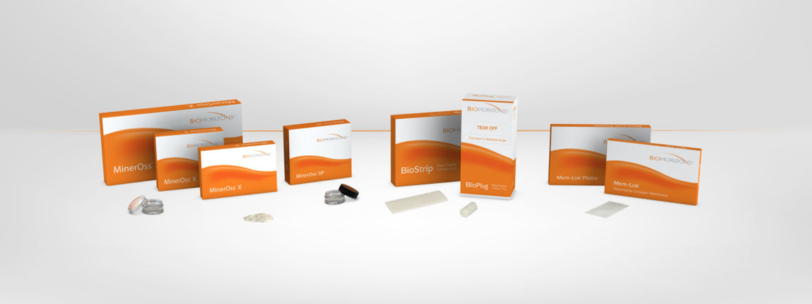 Biomaterials BioHorizons product portfolio