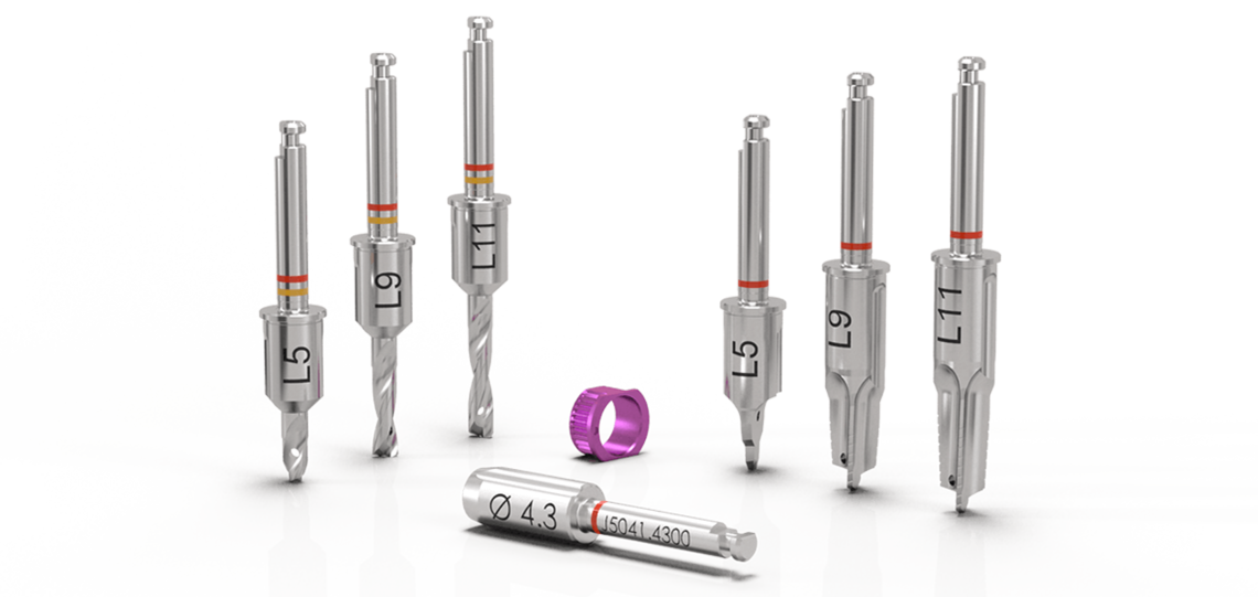 CONELOG Guide System drill sets