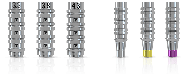 CONELOG Prosthetics Temporary abutments